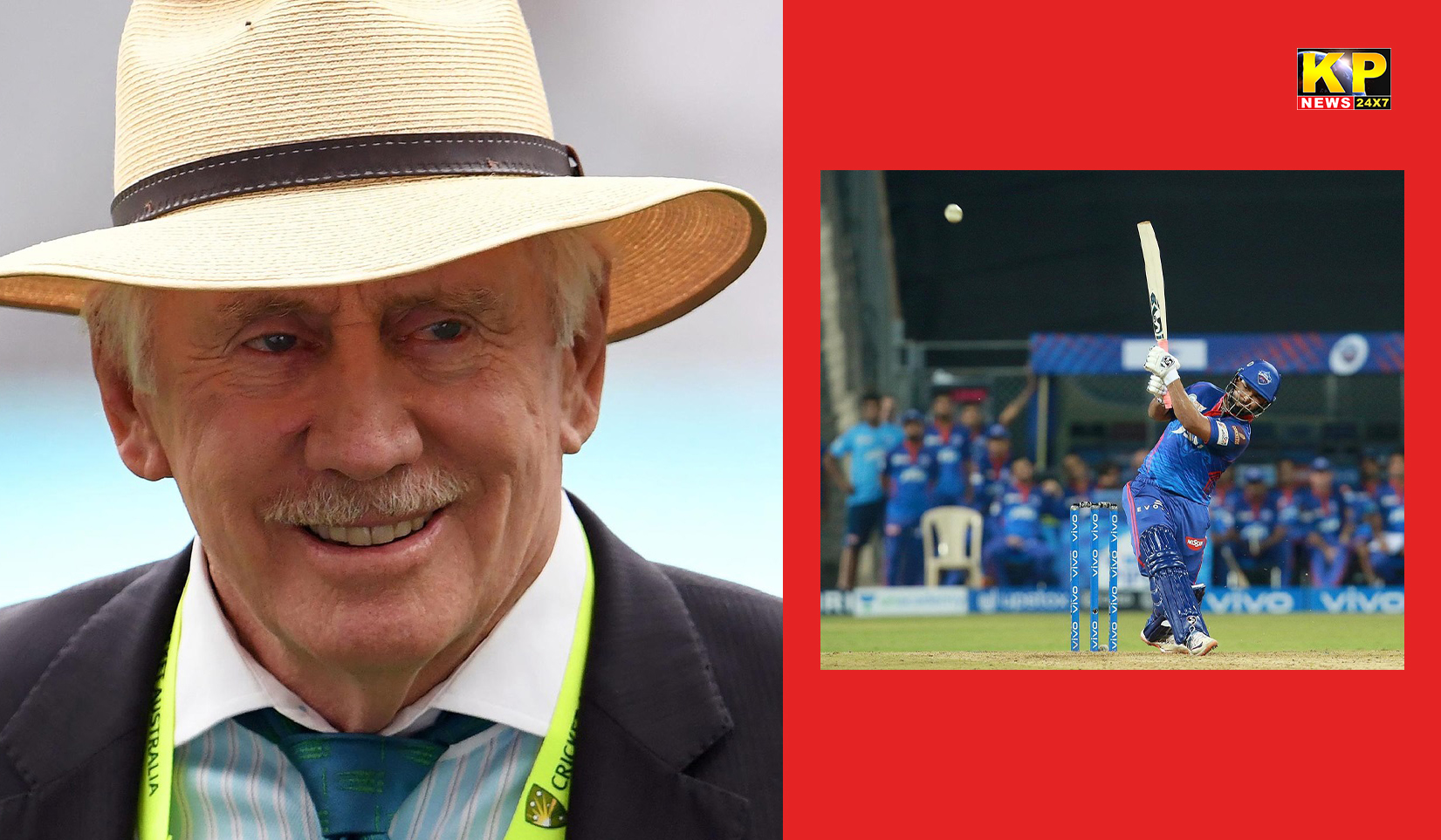 "Rishabh Pant Absence Will Hurt India in Test Series vs. Australia: Ian Chappell"