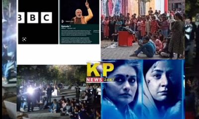 Hyderabad University SFI blocks controversial BBC documentary, ABVP shows 'The Kashmir Files'