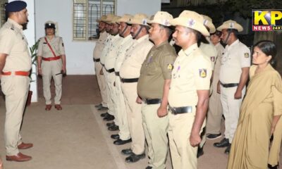 Bidar SP Chennabasavanna Langoti Visited All The Police Stations Of Bidar City