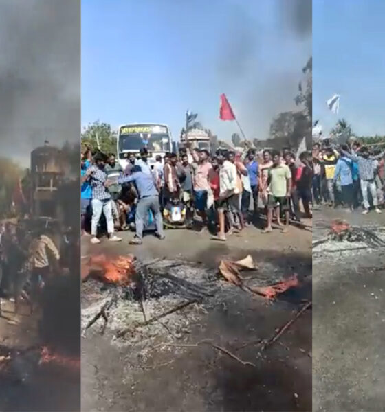 Banjara Community Blocks Roads and Burns Tires in Outrage