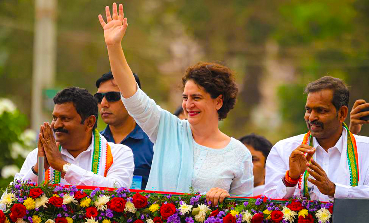 1.5 lakh crore from the state BJP government. Looting: Priyanka Gandhi accused