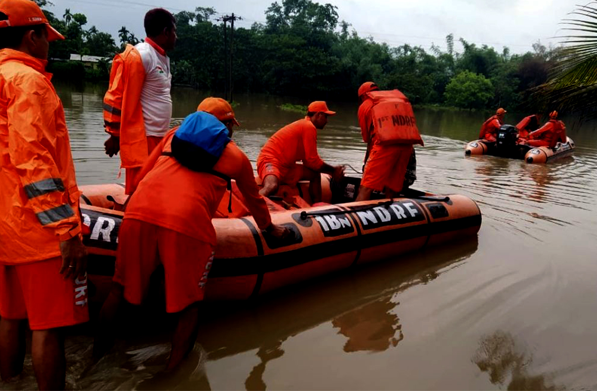Assam Floods: National Disaster Response Force Rescues Over 120 People