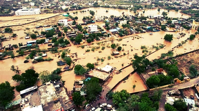 Heavy Rains and Flooding Wreak Havoc in North Gujarat After Cyclone Biparjoy
