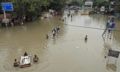 Delhi Flood : 10 Students Rescued from Submerged School by Police and NDRF