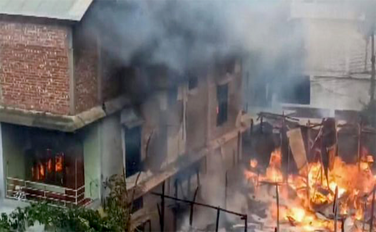 Manipur: Homes Torched in Imphal's New Checkon Area