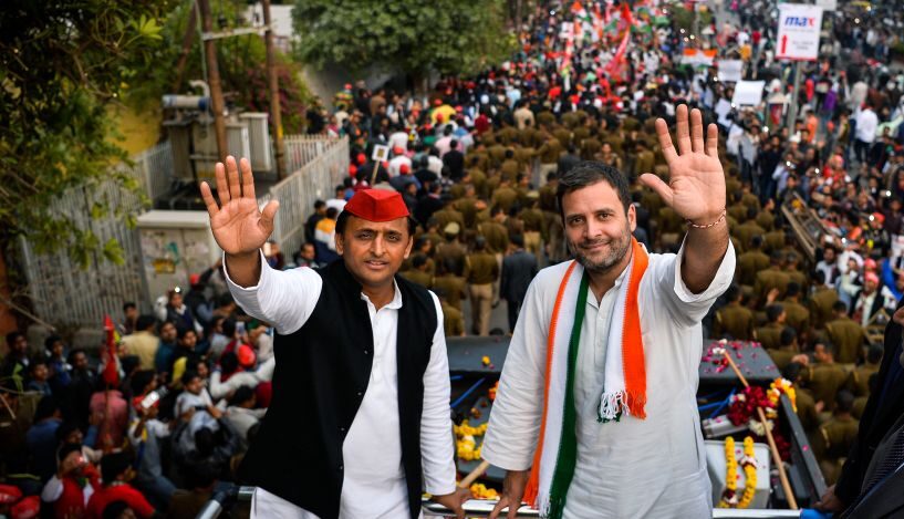 SP-Congress Alliance Strong on 11 UP LS Seats