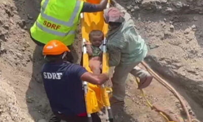 2-Year-Old Saved from 16-Ft Borewell in Karnataka